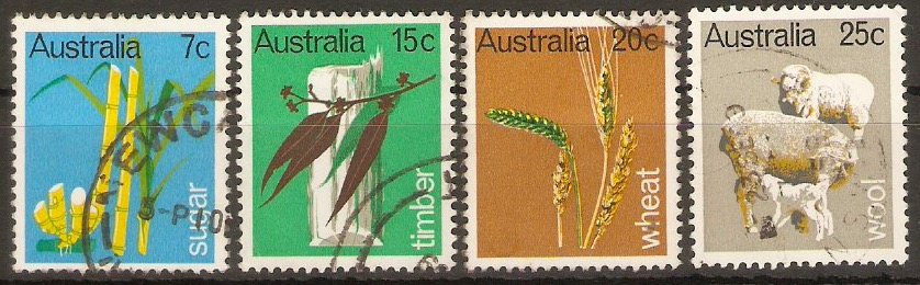 Australia 1969 Primary Industries Stamps. SG440-SG443.